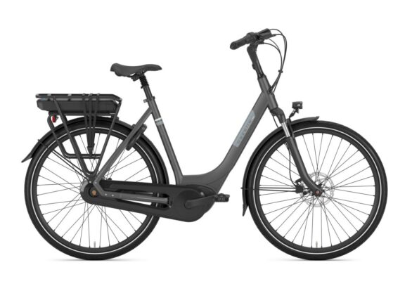 Gazelle Paris C7+ HMB 500w Anthracite Grey Mat Dames 2024