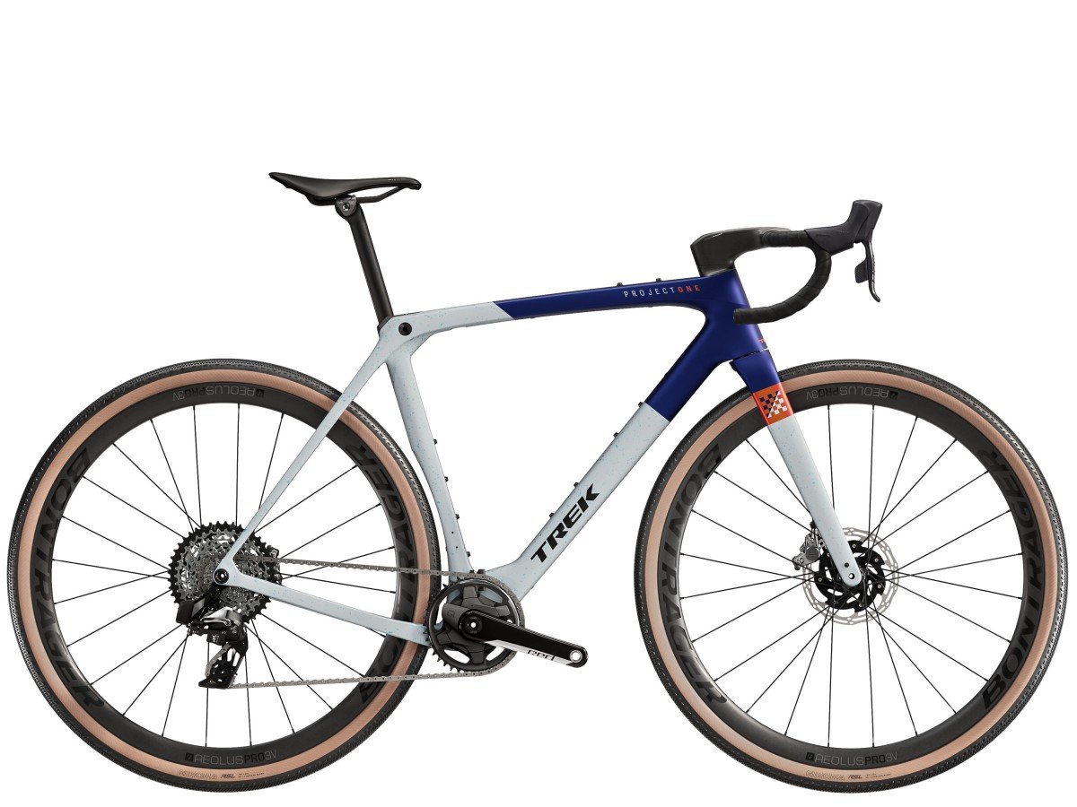 Trek Checkmate SLR 8 AXS MATTE HEX BLUE/PLASMA GREY PEA 2025