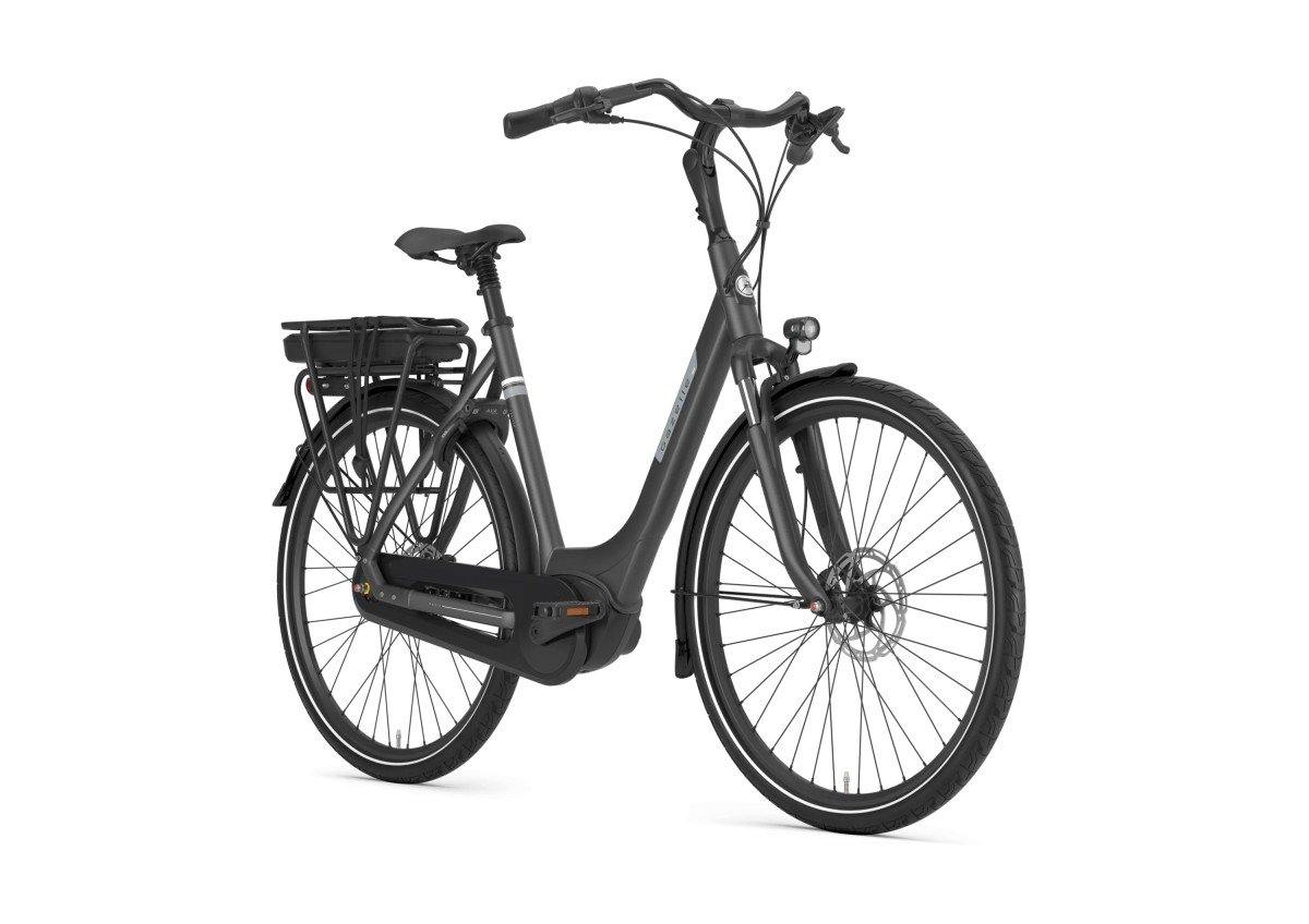 Gazelle Paris C7+ HMB 500w Anthracite Grey Mat Dames 2024