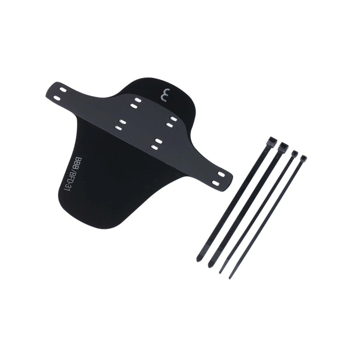 BBB BFD-31 Spatbord Voor/achter FlexFender Zwart