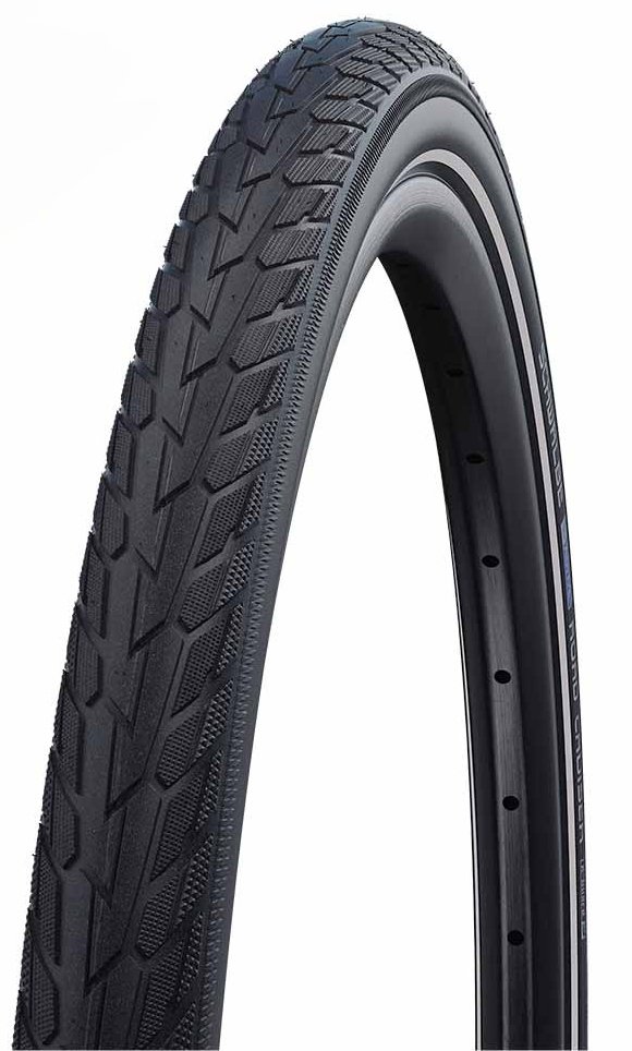 Schwalbe bub 20×1.75 refl road cruiser kg z Zwart