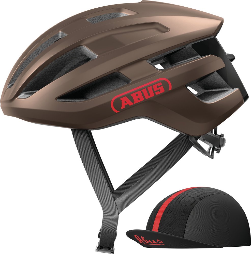 Abus helm PowerDome ACE metallic copper Goud