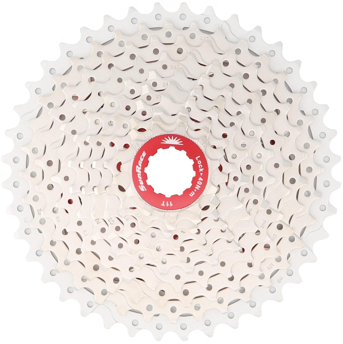 Sunrace cassette 10V 11-46 CSMS3 metallic silver Zilver