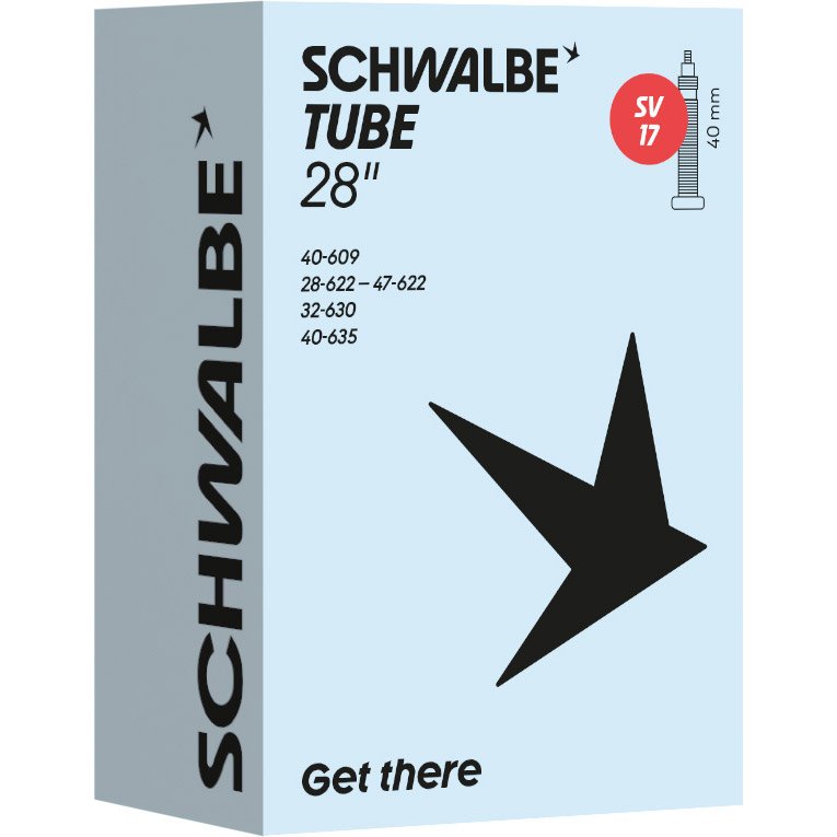 Schwalbe bib 28x1 1/8-1 1/2 presta/frans 28/47-622 Zwart