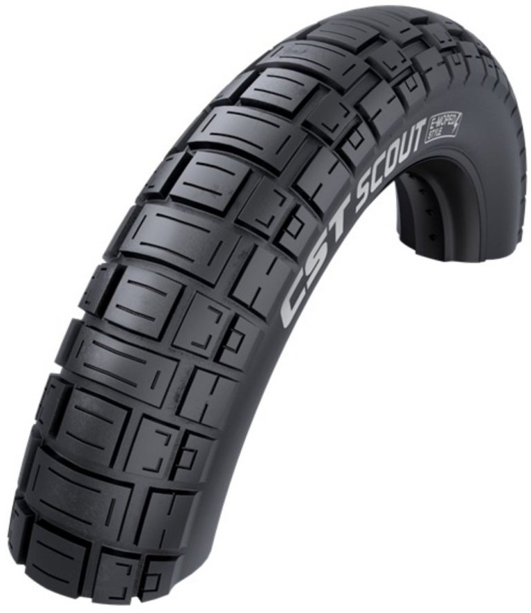 Cst bub scout 20x4,00 fatbike 60tpi draad Zwart