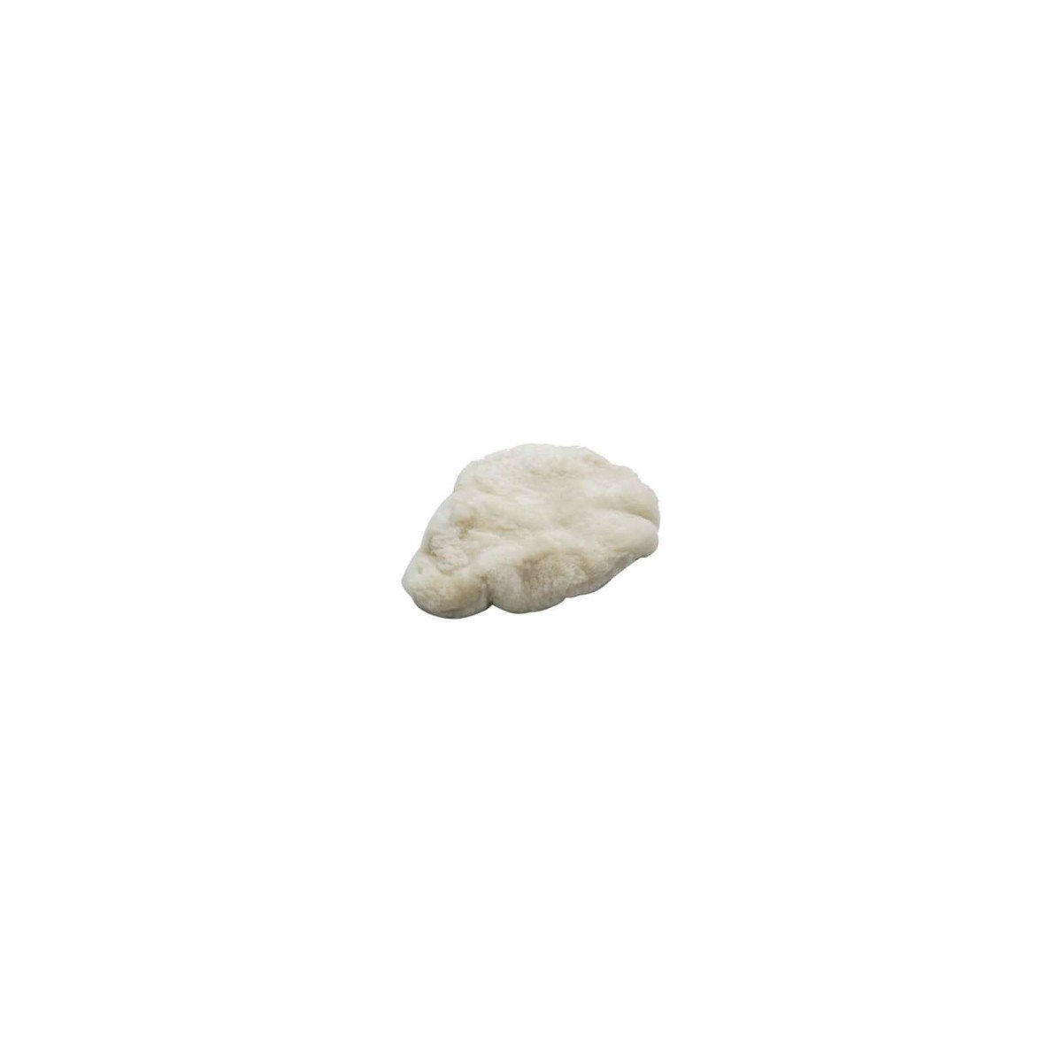 Merkloos Zadeldek lamsvacht XL naturel Wit