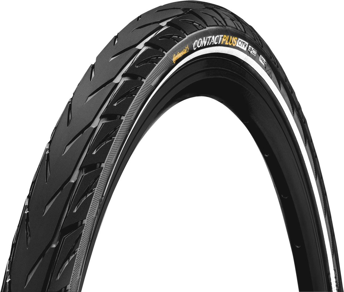 Continental Conti bub contact plus city 28x1.40 refl e5 Zwart