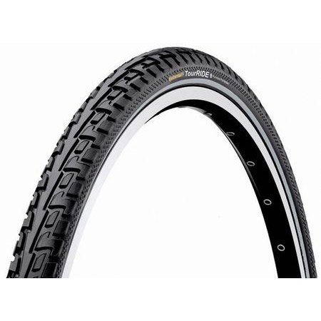 Continental Conti bub ride tour 28x1 3/8 refl Zwart