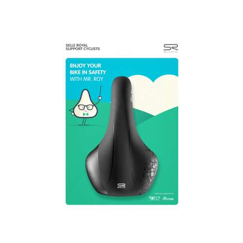 Selle Royal zadel junior hello unisex 1704 Zwart