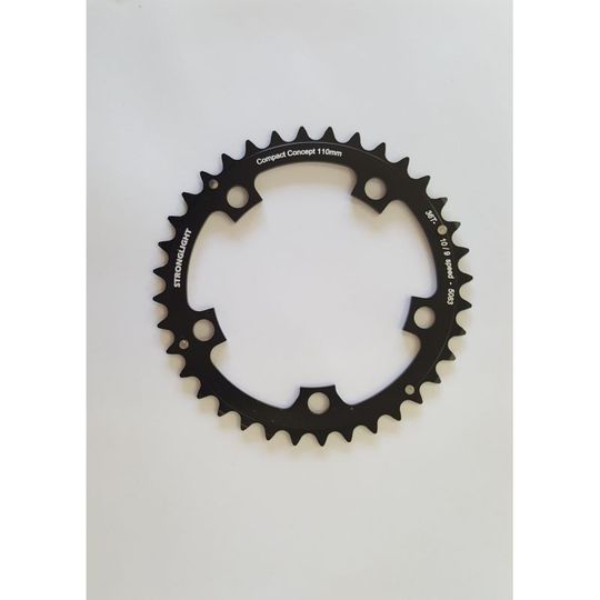 Stronglight KETT BLAD 39 SL S RACE DURAL 9/10V 110 ZW Zwart