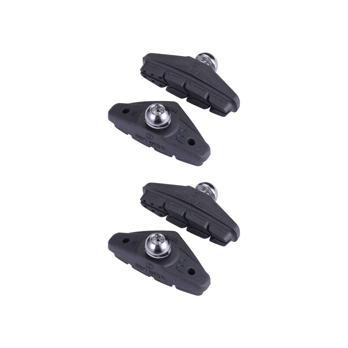 BBB BBS-01D Remblokken RoadStop De Luxe Zwart
