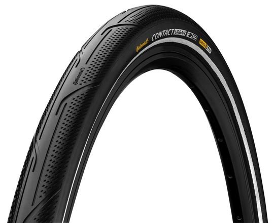 Continental bub contact urban 28x1 3/8 draa Zwart