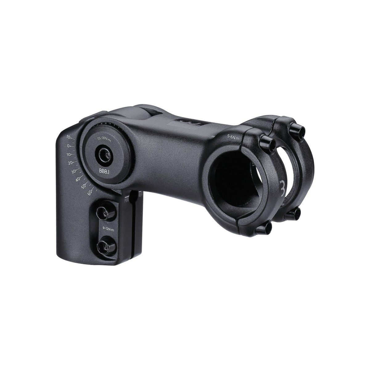 BBB BHS-35 Stuurpen HighFix Verstelbaar 31.8 mm Zwart