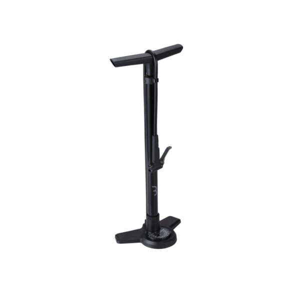 BBB BFP-28 Voetpomp AirBoost Composite Base 3 Inch Gauge Dualhead 3.0 Zwart