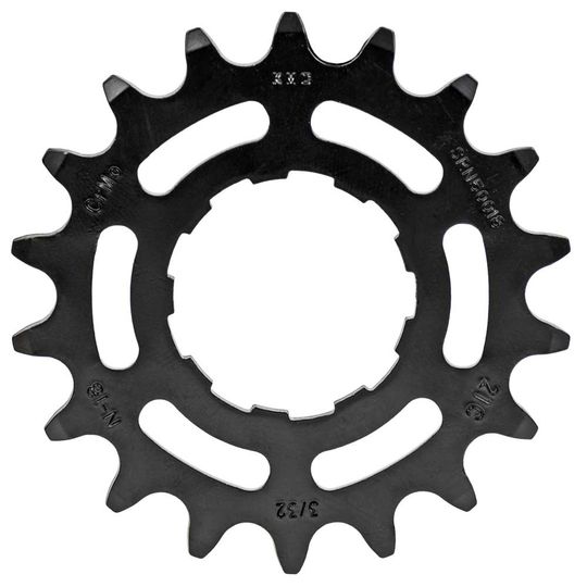 Enviolo ANP KETTINGWIEL 18T ENV 2.3MM 3/32" Zwart