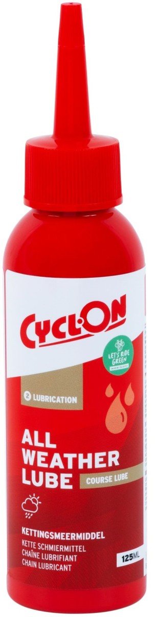 Cyclon ALL WEATHER LUBE (COURSE LUBE) 125ML Red