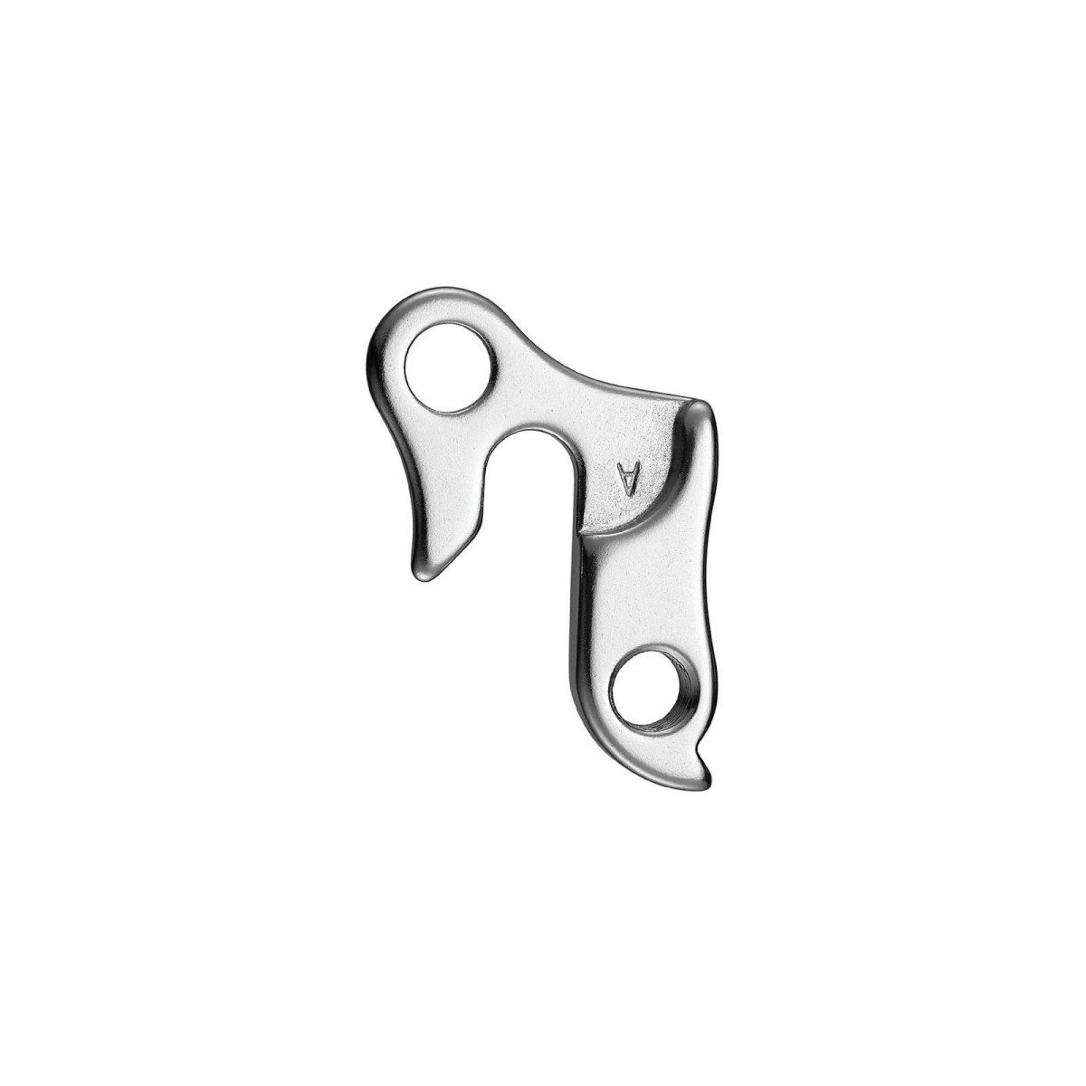 Union achterpad gh-009 met schroefset m10x1.0 Zilver