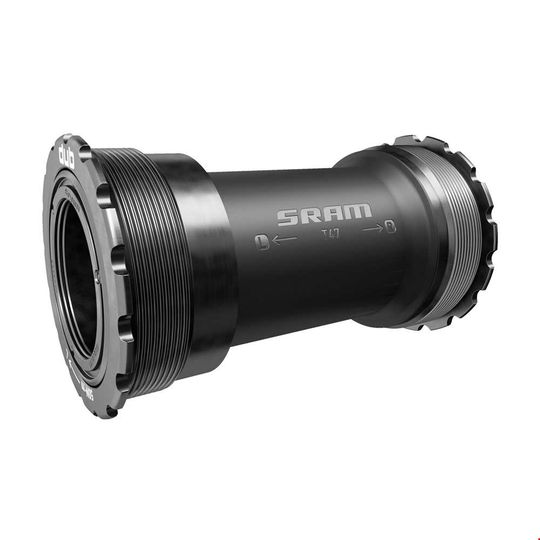 Sram trapas lager dub t47 (road) 85,5 Zwart
