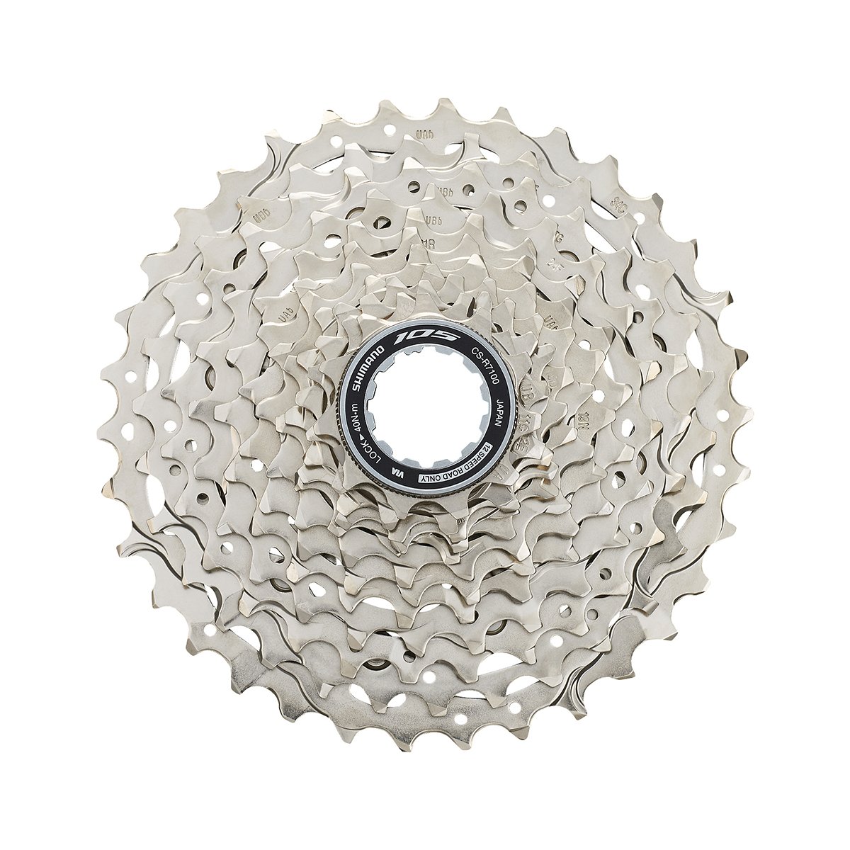 Shimano Cassette 105 CS-R7100 Zilver