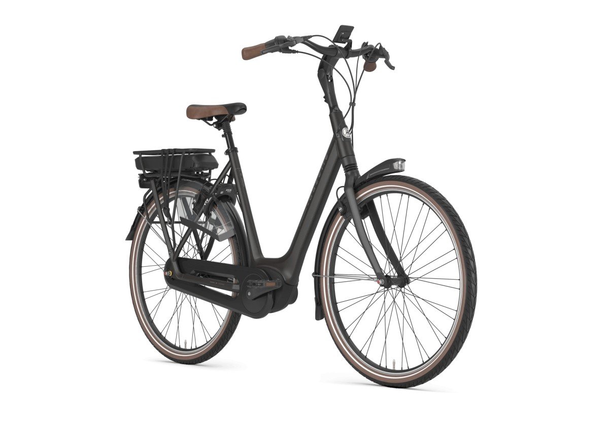 Gazelle Orange C8 HMB 500w Black Mat Dames 2026