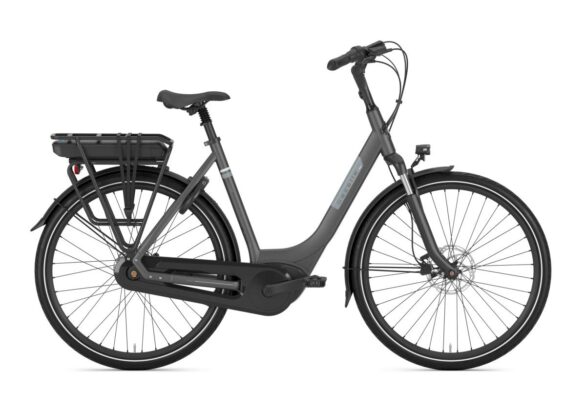 Gazelle Paris C7+ HMB 500w Anthracite Grey Mat Dames 2024