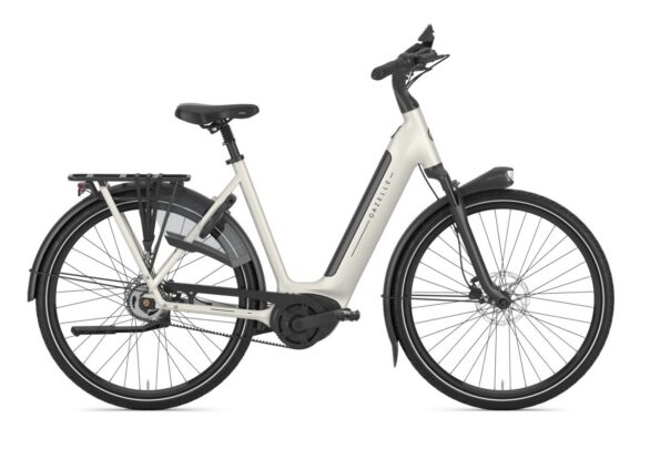 Gazelle Grenoble C5 540w Ivory White Mat Dames 2025