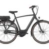 Gazelle Orange C8+ 500w Black Mat Heren 2026