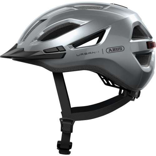 Abus helm urban-i 4.0 graphite silver Zilver