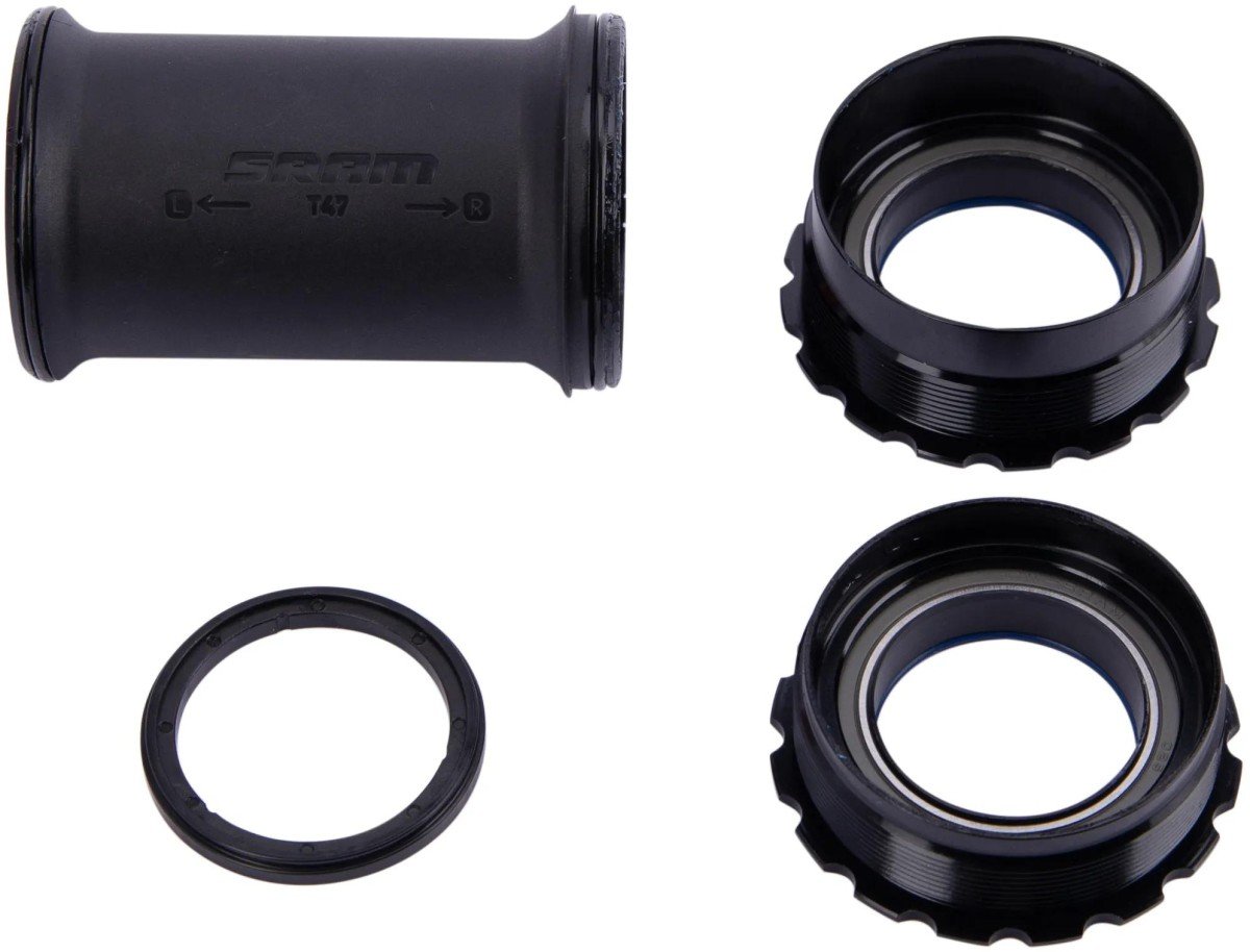 Sram trapas lager dub t47 (road) 85,5 Zwart