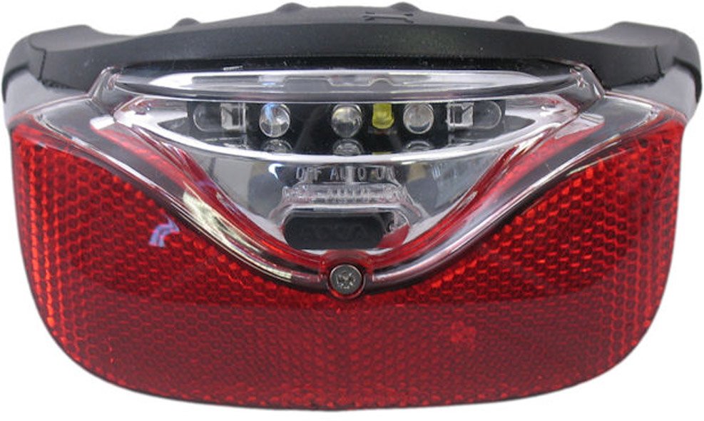 Gazelle achterlicht Powervision 2 Zwart
