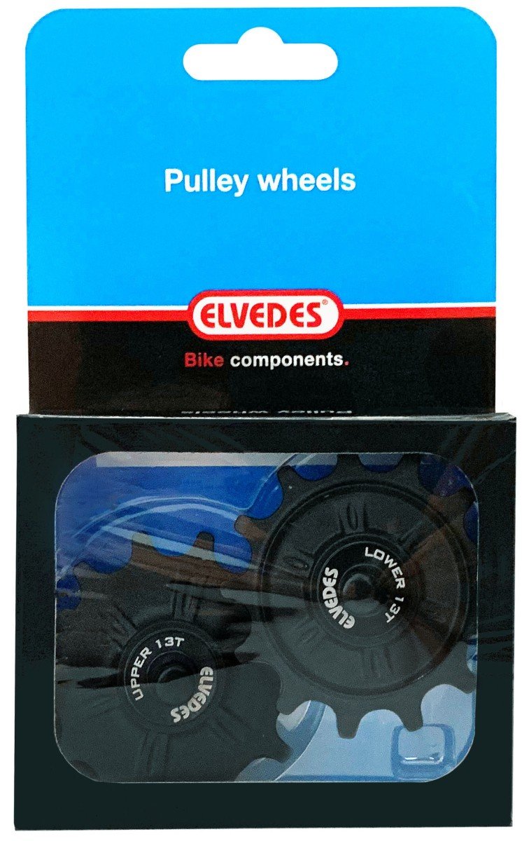 Elvedes DERAD WIELSET ELV 2X13T ZW Zwart