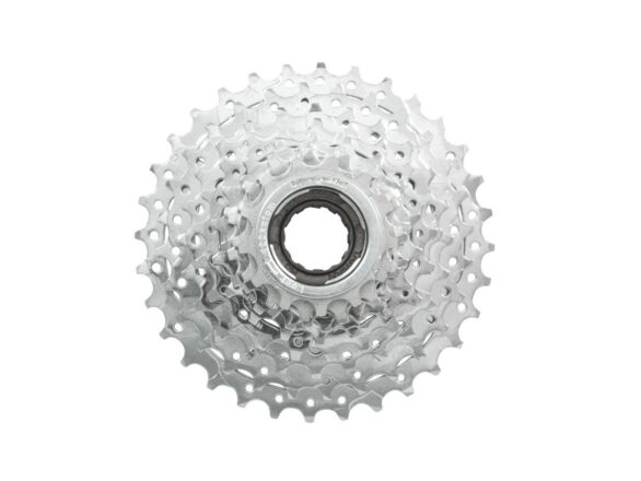 Sunrace freewheel 9 speed e-bike chrome Chroom