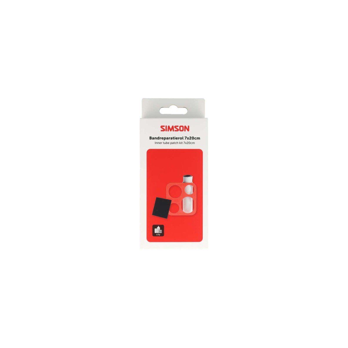 Simson band reparatierol 7x20cm met sjabloon