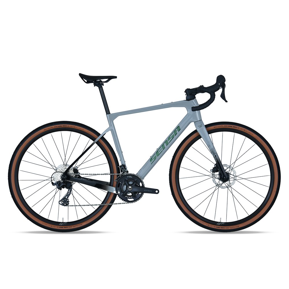 Sensa Giulia Gravel XP Elite Carbon-edition Flat Grey + Forest Green 2027