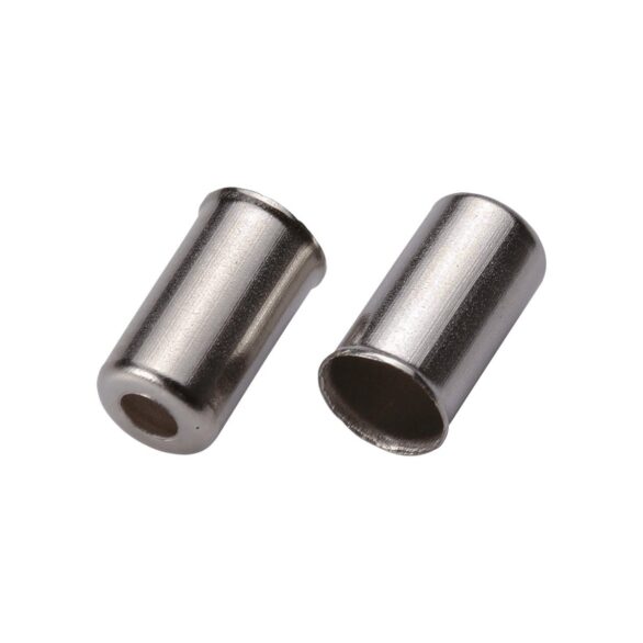 BBB BCB-160 Kabeleind CableEnd 5mm 150 Stuks Koper Zilver