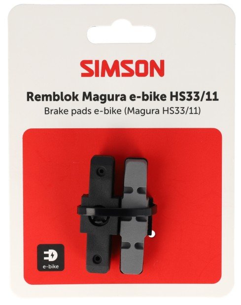 Simson Remblokken Mag hydr. velgrem HS33/11 e-bike