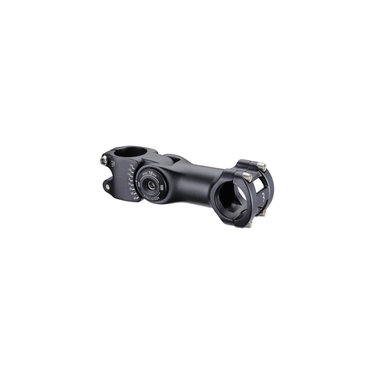 BBB BHS-29 Stuurpen HighSix Verstelbaar 31.8 mm Zwart
